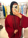 Bordeaux Abaya | Marocain Style